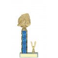 Trophies - #Soccer Laurel C Style Trophy